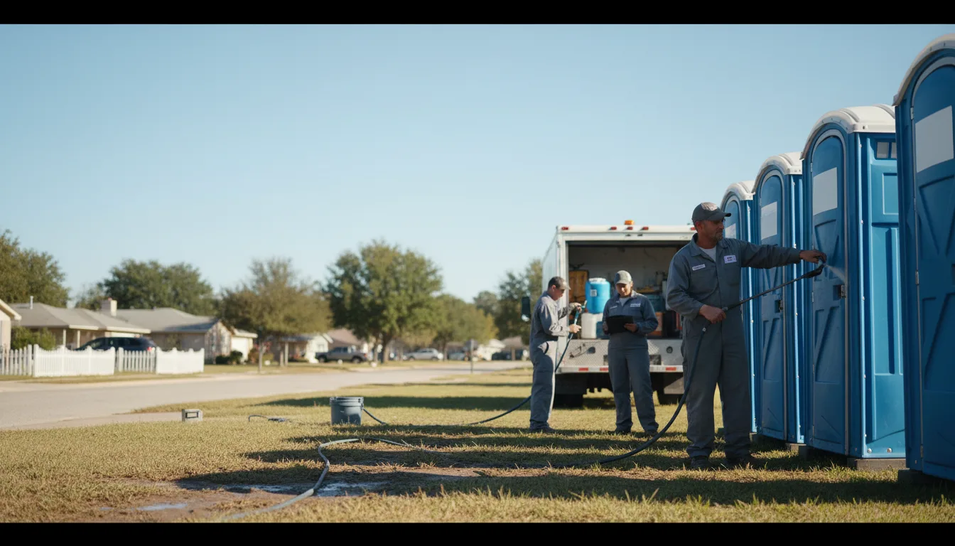 Long-Term Portable Toilet Rental in Greensboro, NC near me